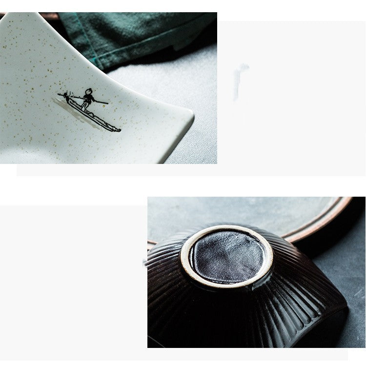 Traditionelle Chinesische Keramik Schallen